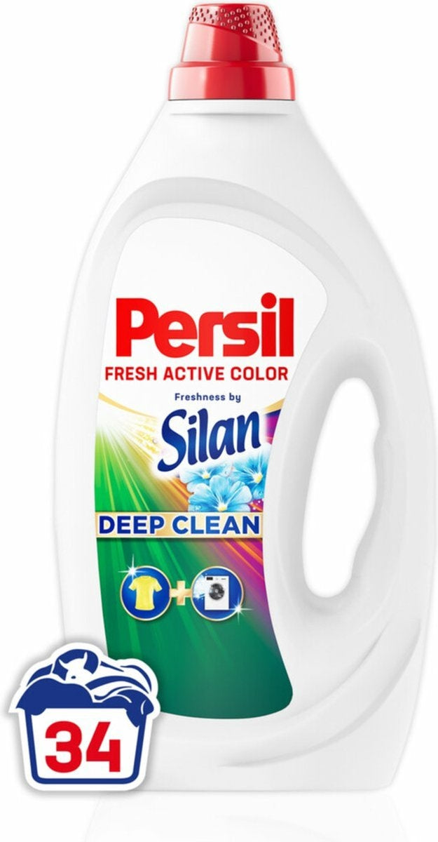 Persil Laundry Detergent Gel 34 Washes Color Freshness by Silan 1.53 liter