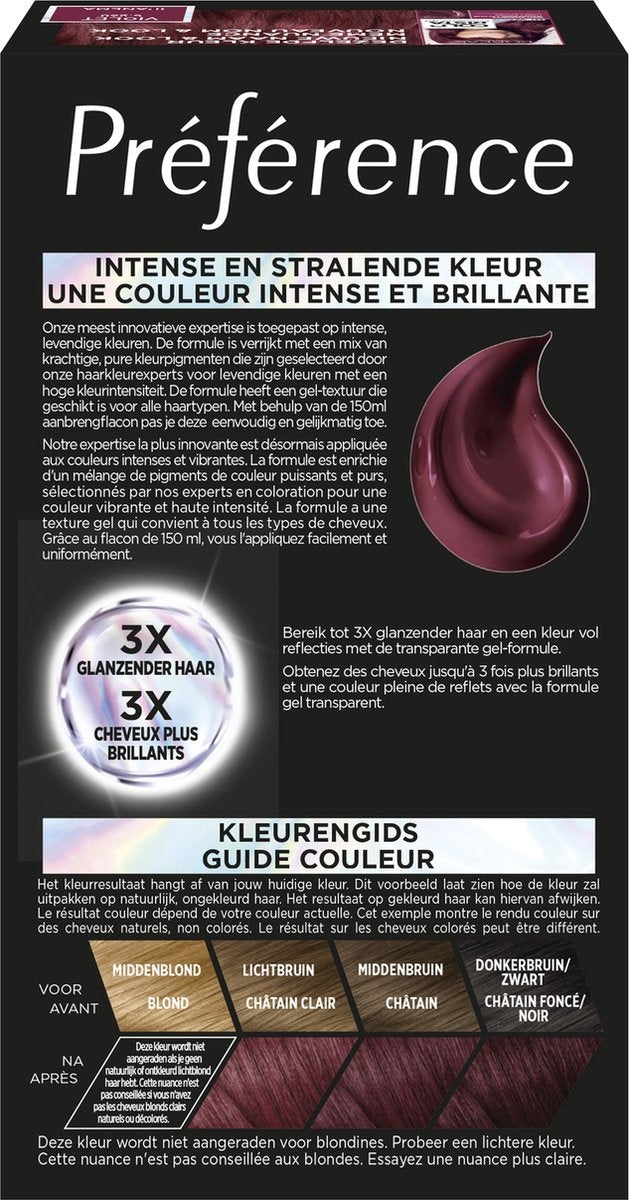 L'Oréal Paris Préférence Vivids 5.260 Violet Ipanema – Verpackung beschädigt