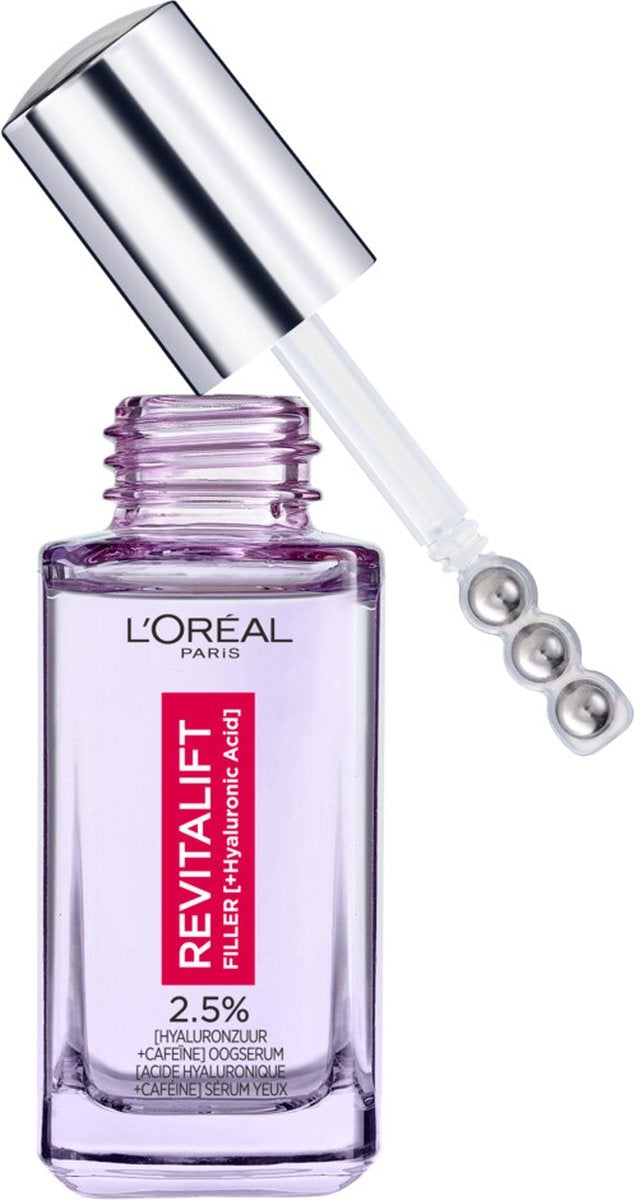 L'Oréal Paris Revitalift Filler Augenserum – 20 ml – Verpackung beschädigt