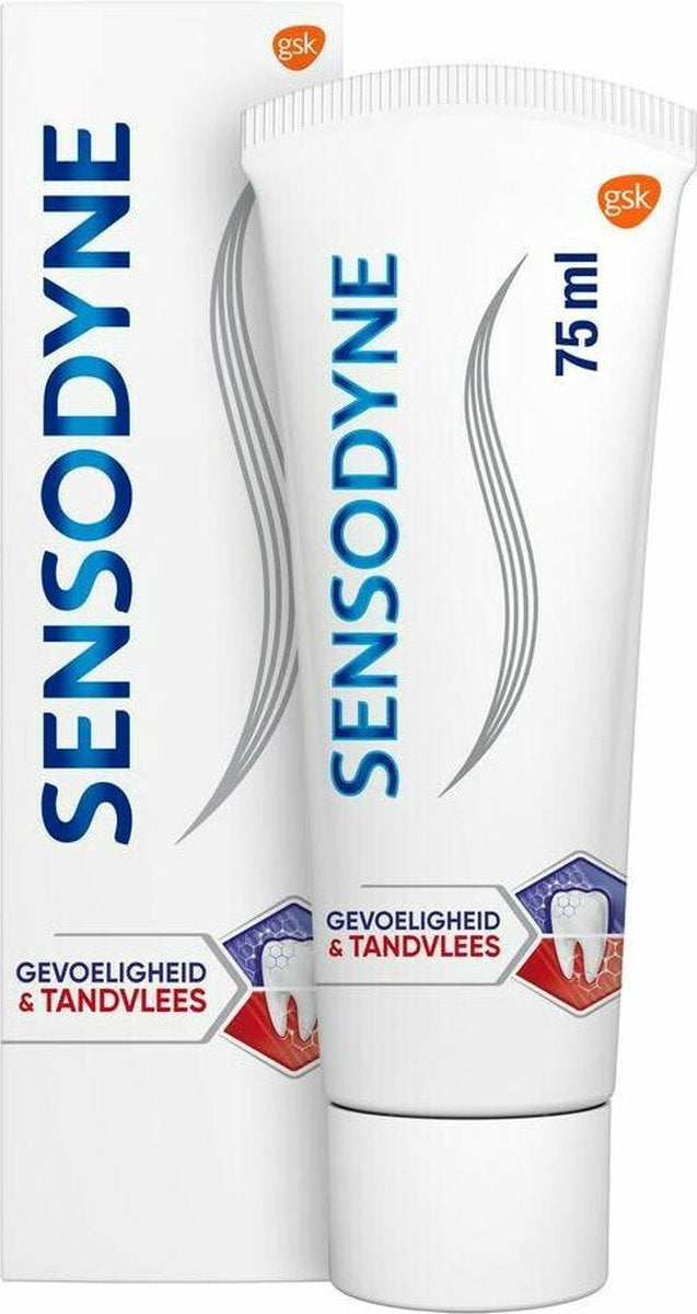 Sensodyne Zahnpasta Sensitivity &amp; Gums 75 ml – Verpackung beschädigt