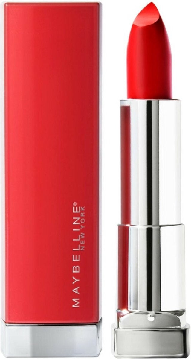 Maybelline Color Sensational Made For All Lippenstift – 382 Red For Me – Rot matt