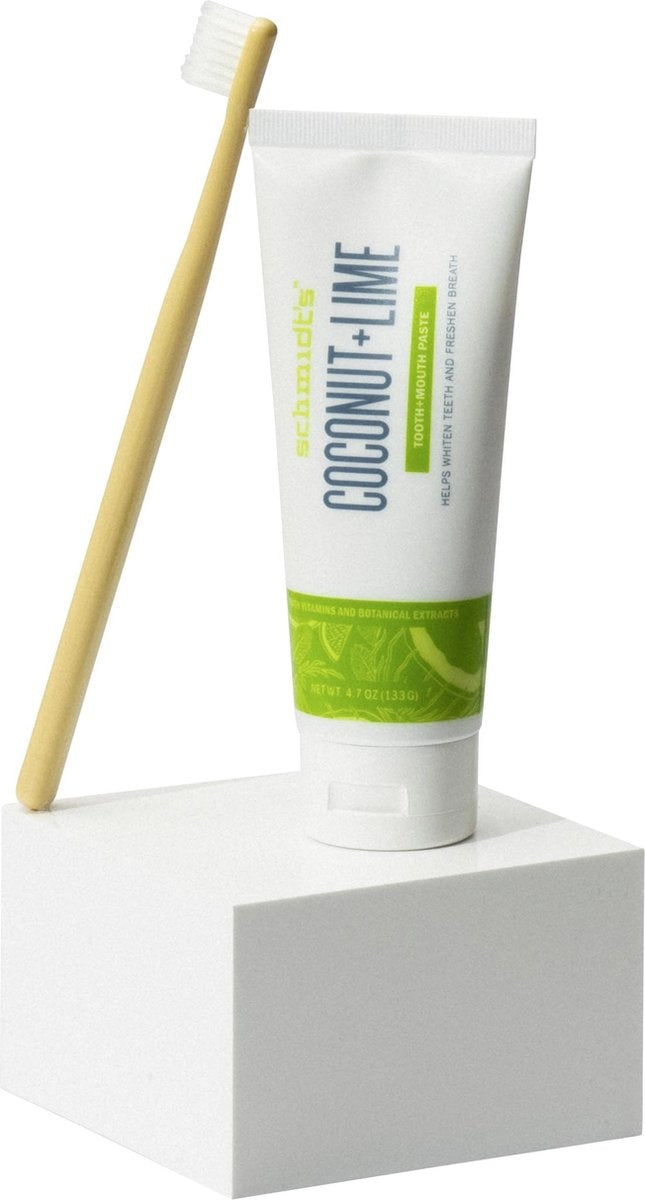 Schmidt's - Coconut + Lime - Tooth + Mouth paste -133g