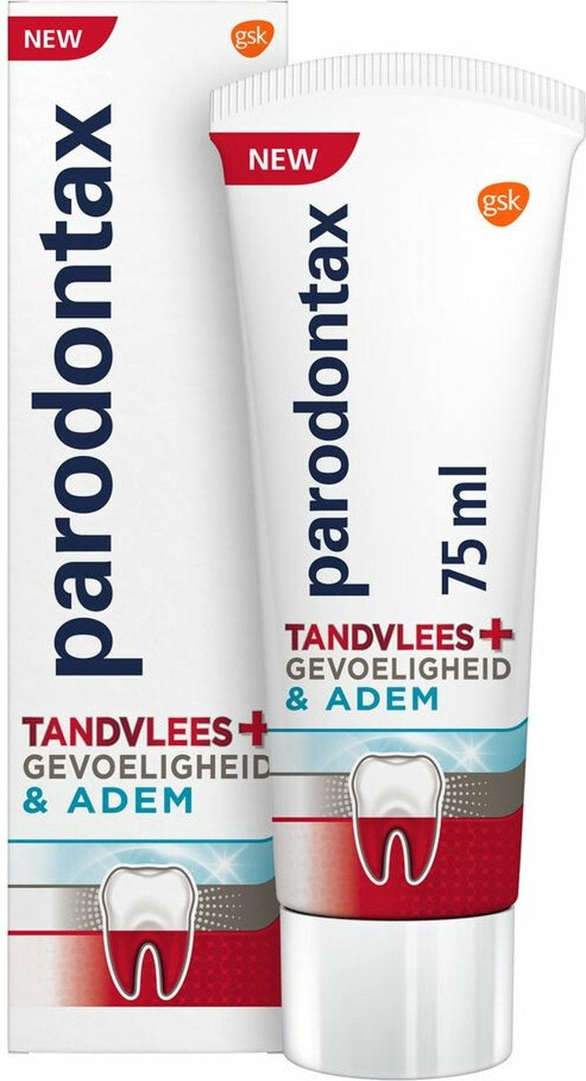 Parodontax Toothpaste Gums + Sensitivity &amp; Breath 75 ml