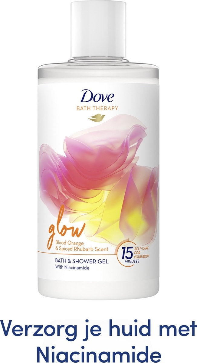 Dove Bath Therapy Glow - Bath Foam &amp; Shower Gel - 400 ml