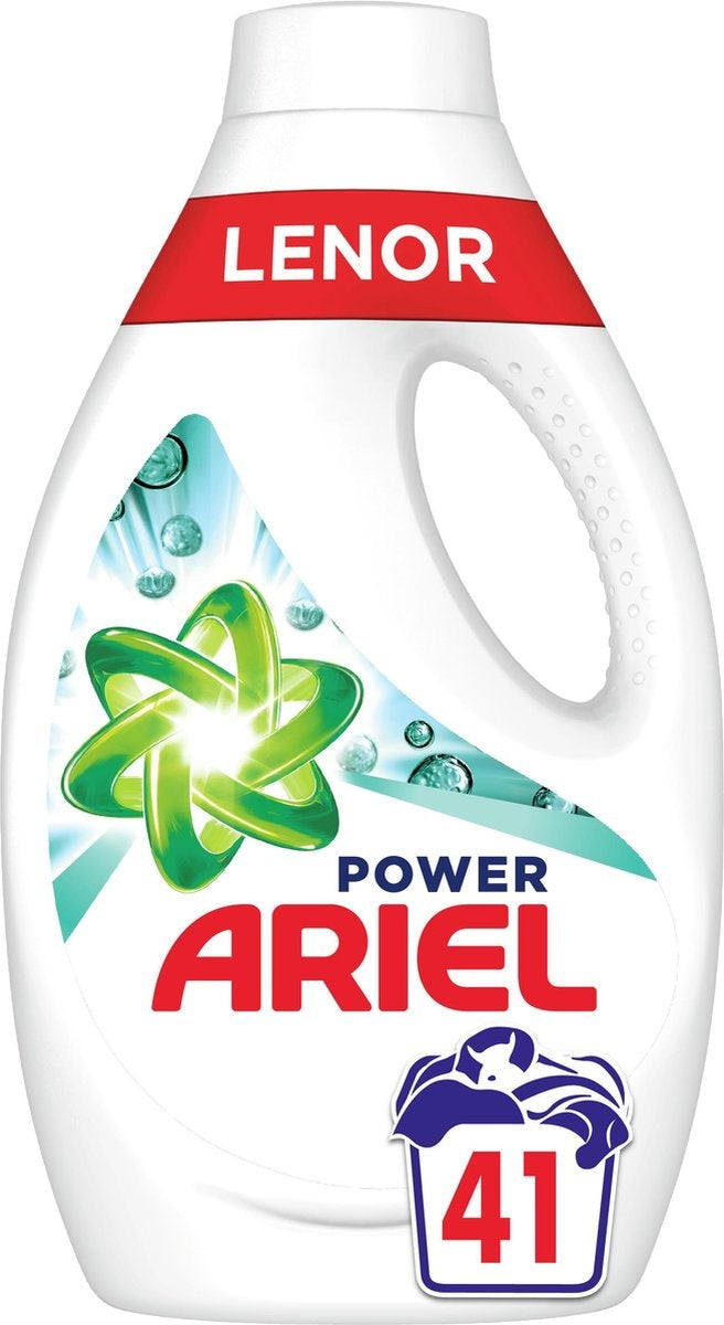 Ariel Vloeibaar Wasmiddel 2255 ml + Touch of Lenor Unstoppables - 41 Wasbeurten - Voordeelverpakking