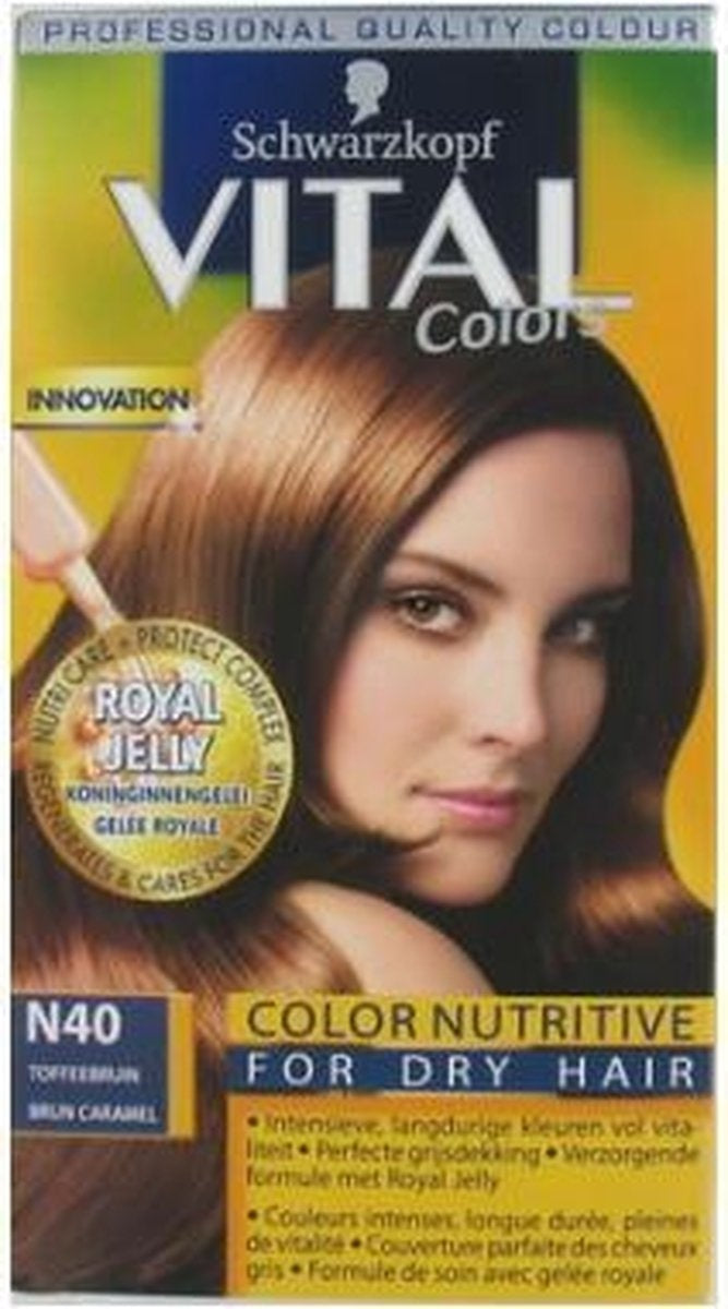 Schwarzkopf Vital Colors – N40 Toffee Brown