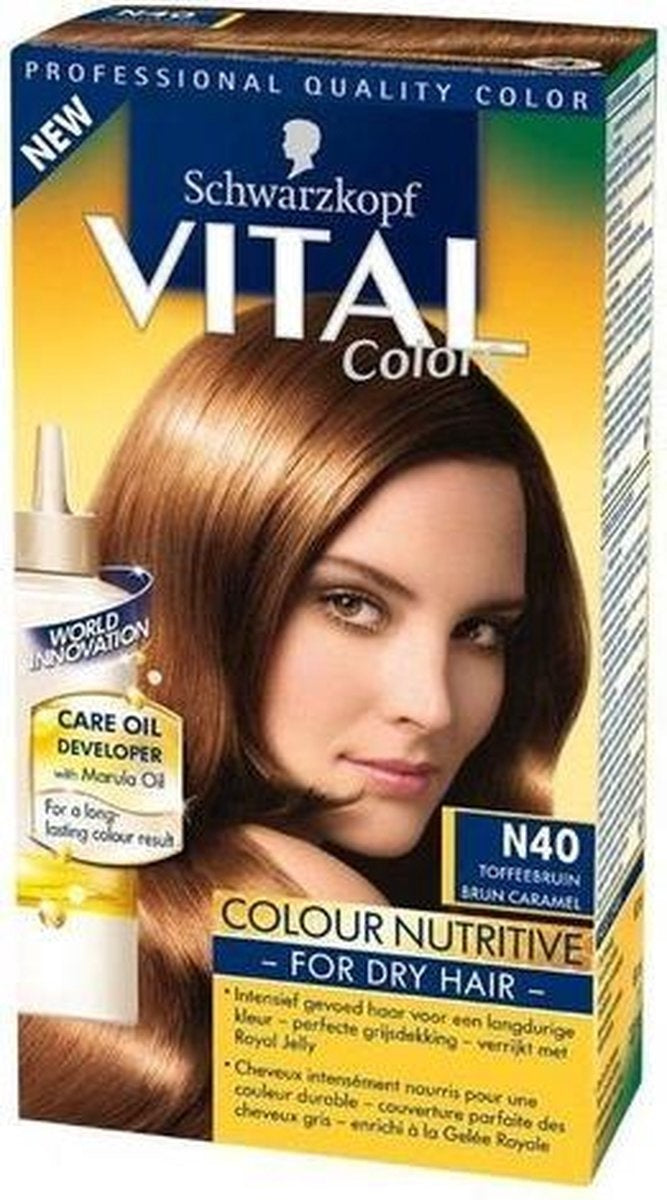 Schwarzkopf Vital Colors – N40 Toffee Brown