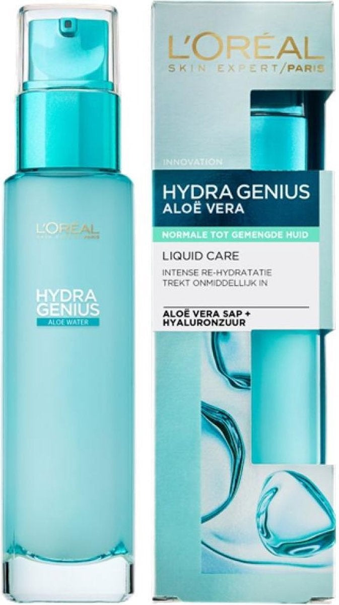 L'Oréal Paris Hydra Genius Day Cream - 70 ml - Normal to Combination Skin - Packaging damaged