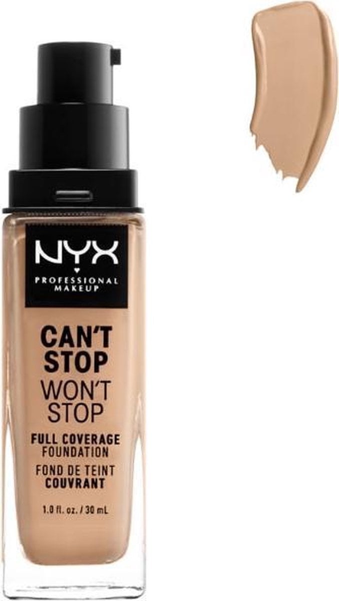 NYX Professional Makeup Can't Stop Won't Stop Foundation - True Beige