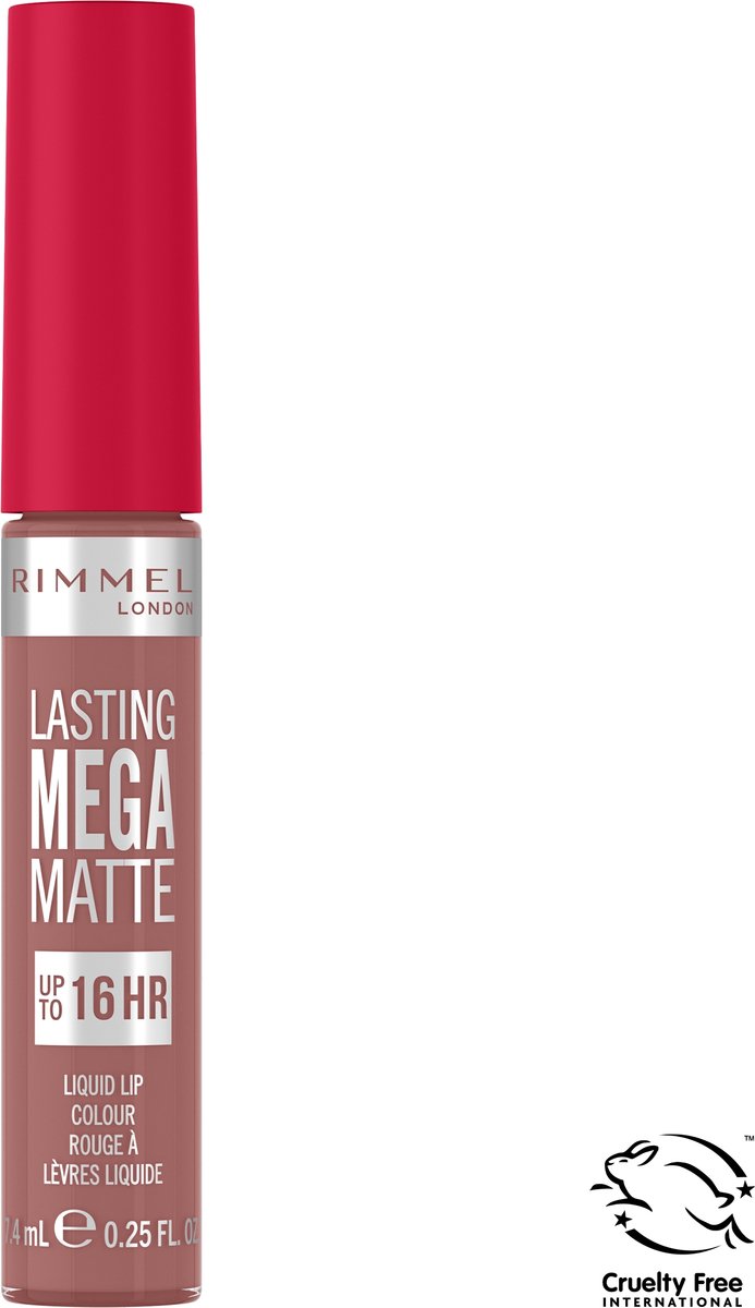 Rimmel Lasting Mega Matte Liquid Lipstick 7.4 ML Strapless
