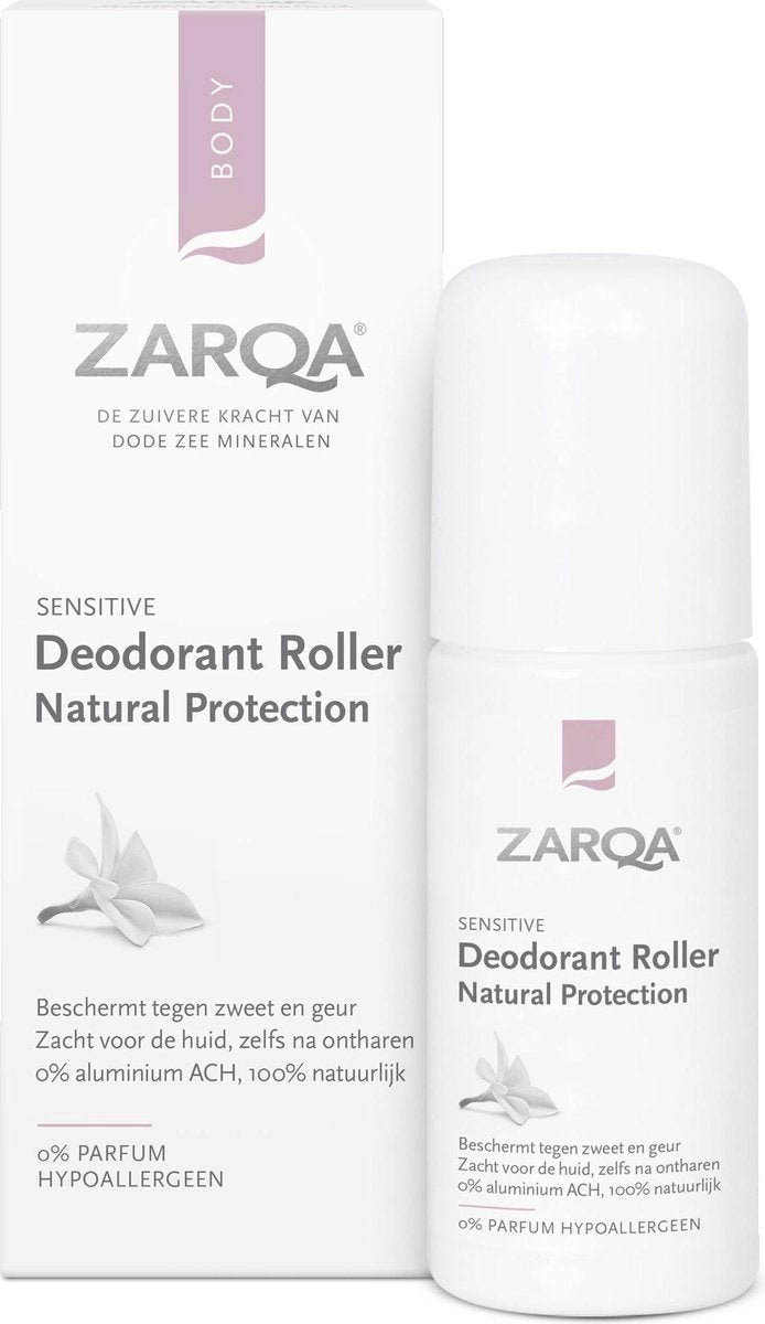 ZARQA Deodorant Roller Natural Protection (schützt vor Schweiß und Geruch) – 50 ml