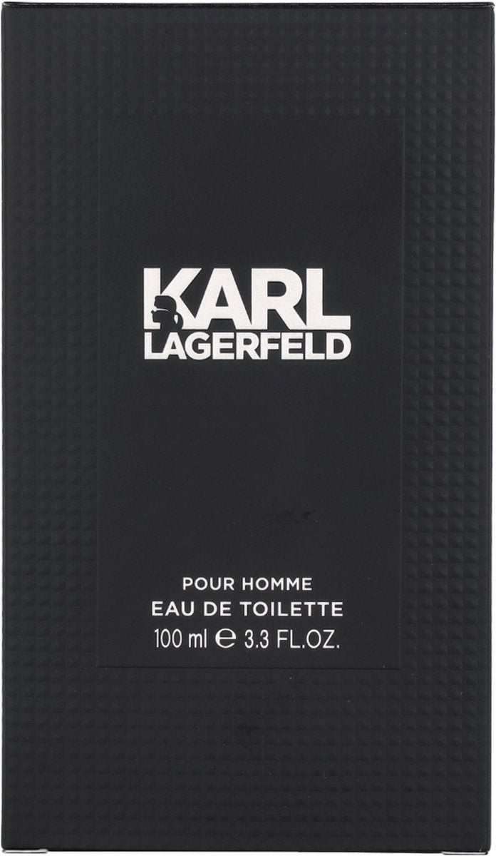 Karl Lagerfeld pour Homme - 100 ml - eau de toilette spray - men's perfume - Packaging damaged