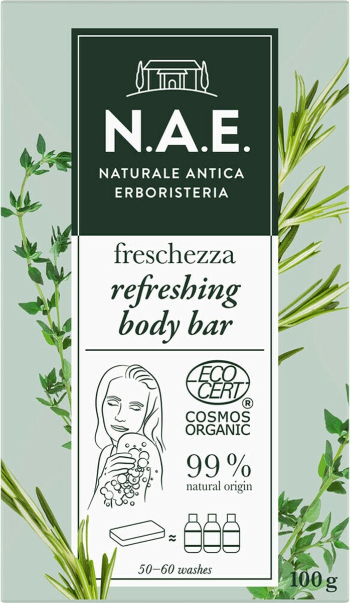 NAE Body Bar Freschezza Erfrischend – 100 g