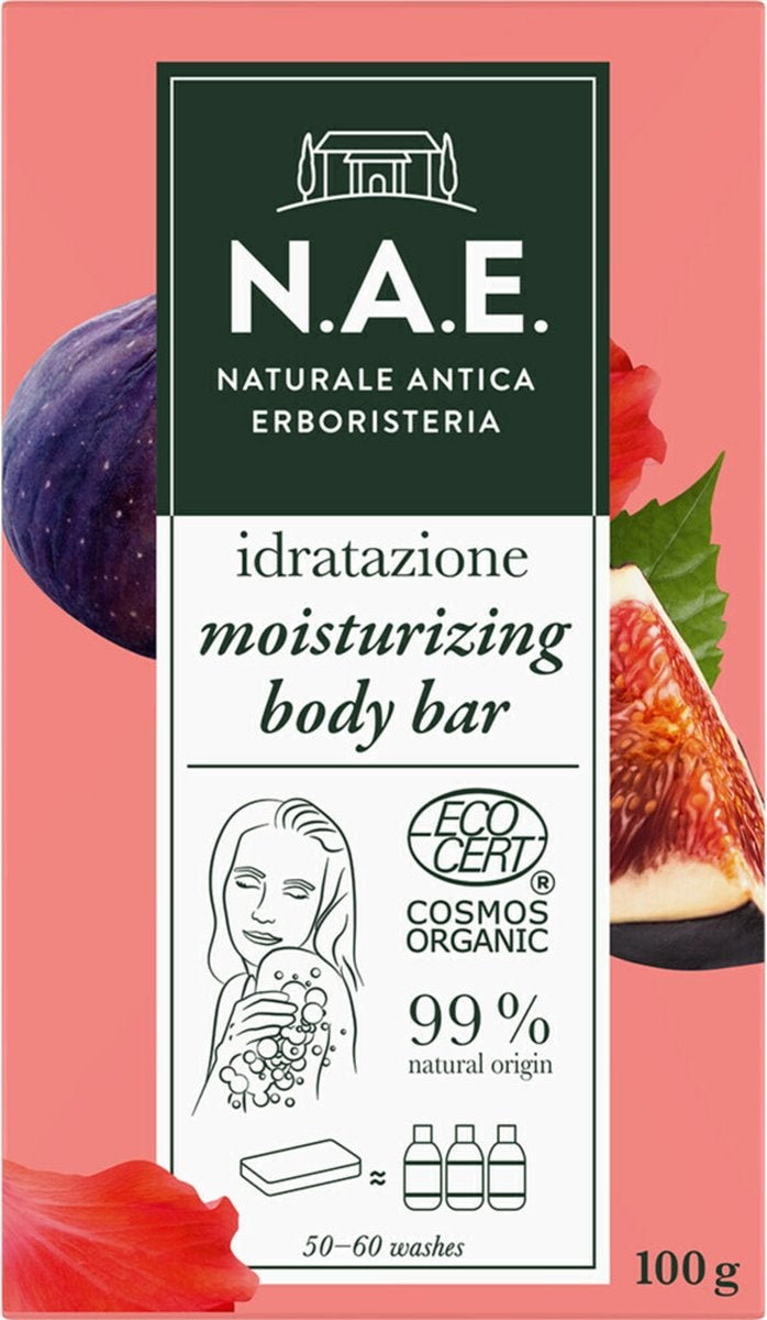 NAE Body Bar Moisturizing 100 gr – Verpackung beschädigt