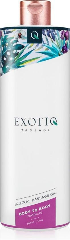 Exotiq Verwarmende Massageolie - 500 ML