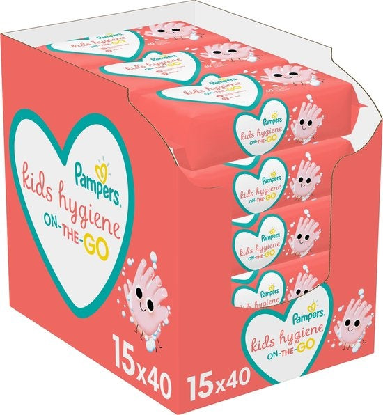 Pampers Kids Hygiene-Babytücher für unterwegs – 600 Stück