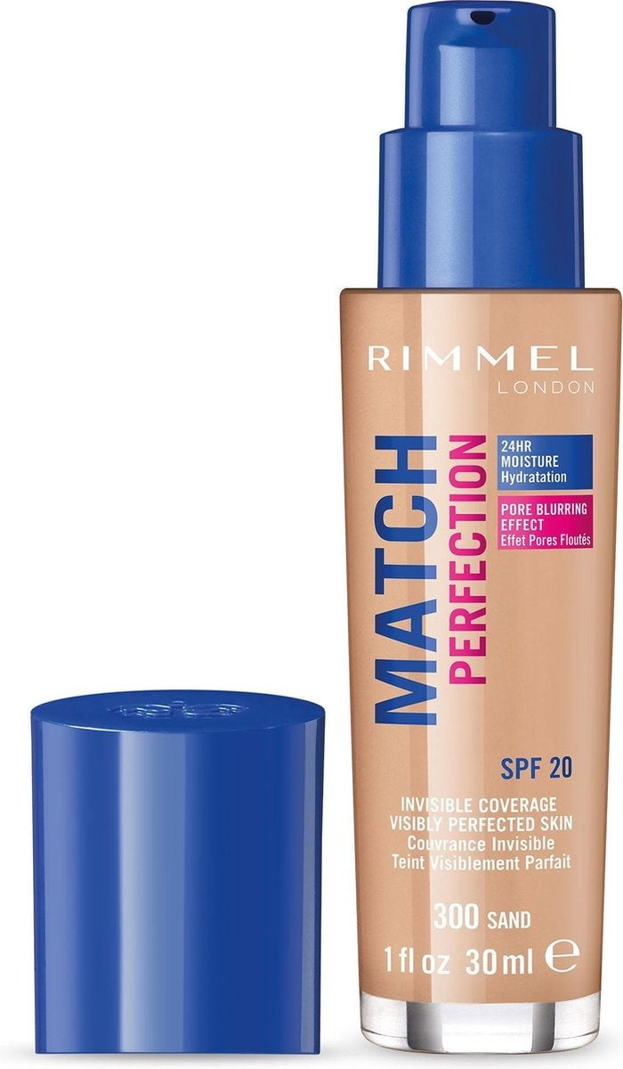 Rimmel London Match Perfection SPF20 Foundation - 300 Sand