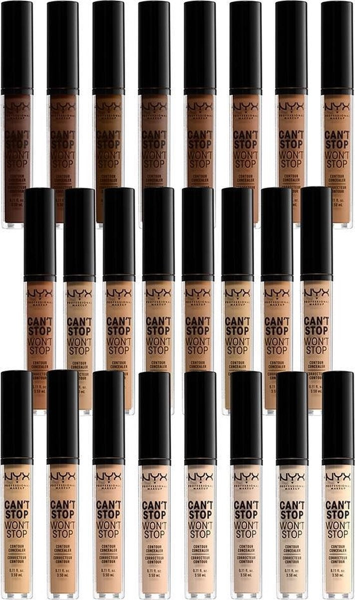 NYX Professional Makeup Can't Stop Won't Stop Contour Concealer - Golden Honey CSWSC14 - 3.5 ml