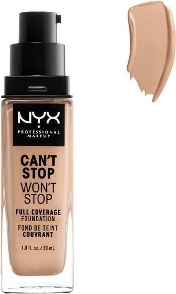 NYX Professional Makeup – Can't Stop Won't Stop Foundation – Natürlich