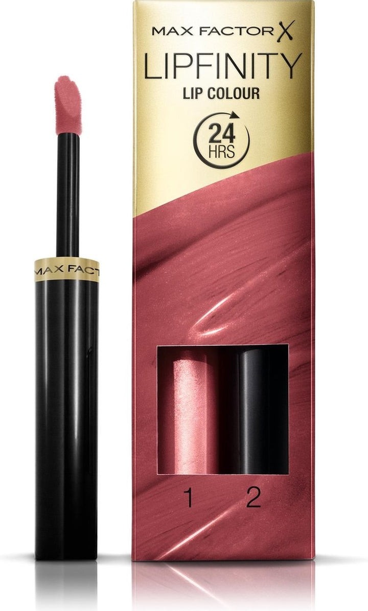 Max Factor Lipfinity 24HR Lip Colour Lipgloss – 102 Glistening – Verpackung beschädigt