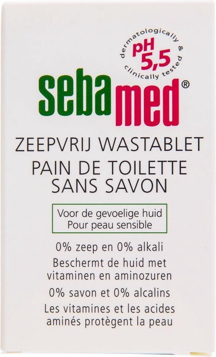 Sebamed Soap-free Washing Tablet - Soap Tablet - 150 grams