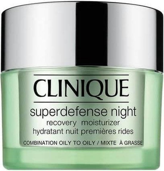 Clinique Superdefense Night Recovery Moisturizer Nachtcrème - 50 ml - Vette huid