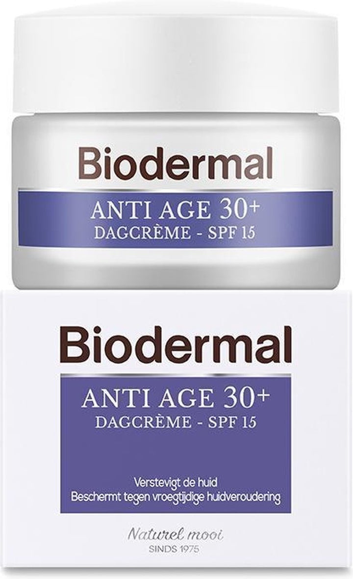 Biodermal Anti Age 30+ - Dagcrème tegen huidveroudering - SPF15 - 50ml