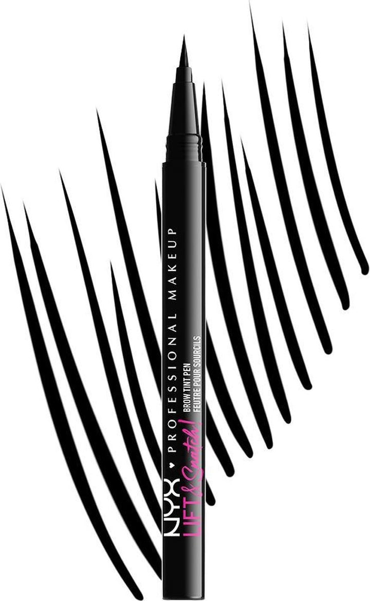 NYX Professional Makeup Lift &amp; Snatch! Brow Tint Pen Augenbrauenstift – Schwarz