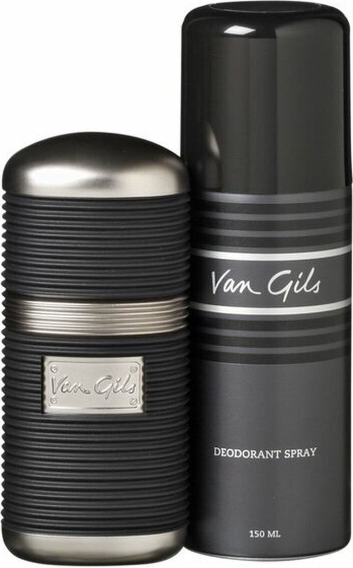 Van Gils Strictly for Men Geschenkset – EDT 30 ml + Deodorant Spray 150 ml – Verpackung beschädigt