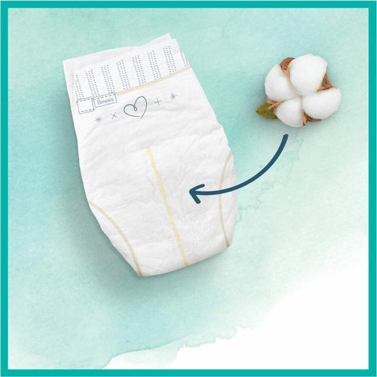 Pampers Harmonie / Pure Größe 2 (4-8 kg) 172 Windeln