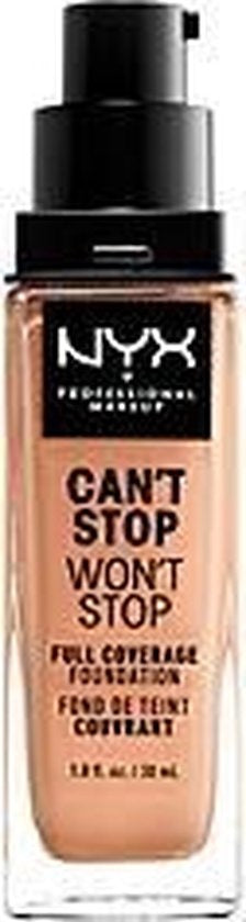 NYX Professional Makeup Can't Stop Won't Stop Full Coverage Foundation - CSWSF10.5 Neutral Buff - Foundation - 30 ml