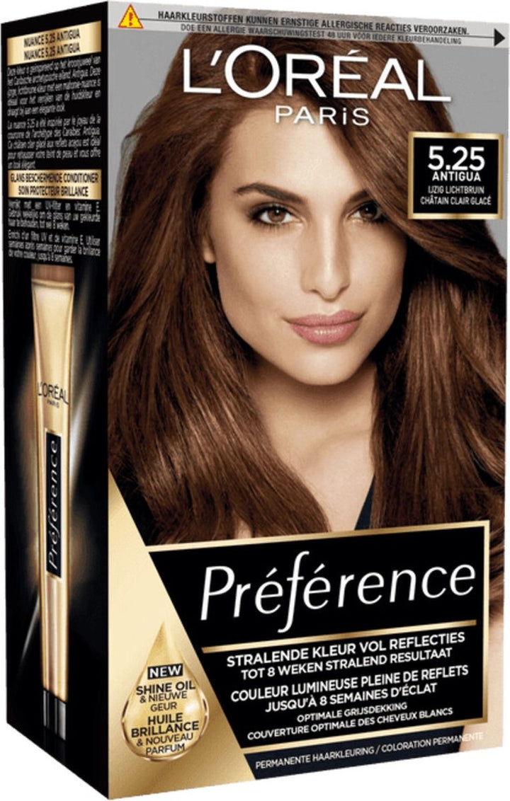 L'Oréal Paris Préférence Classic 5.25 Icy Brown – Verpackung beschädigt