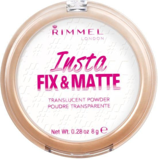 Rimmel London Insta Fix & Matte Make-uppoeder - 01 Clear