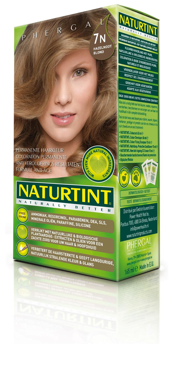 Naturtint 7N 1005 – Haselnussblondes Haarfärbemittel – Verpackung beschädigt