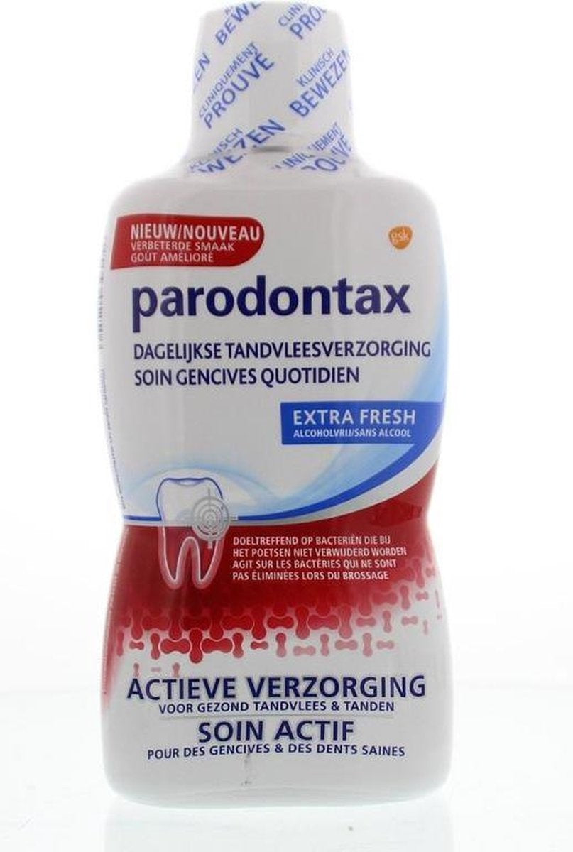 Parodontax Daily Care – Mundwasser – Extra Fresh – für gesundes Zahnfleisch – 500 ml