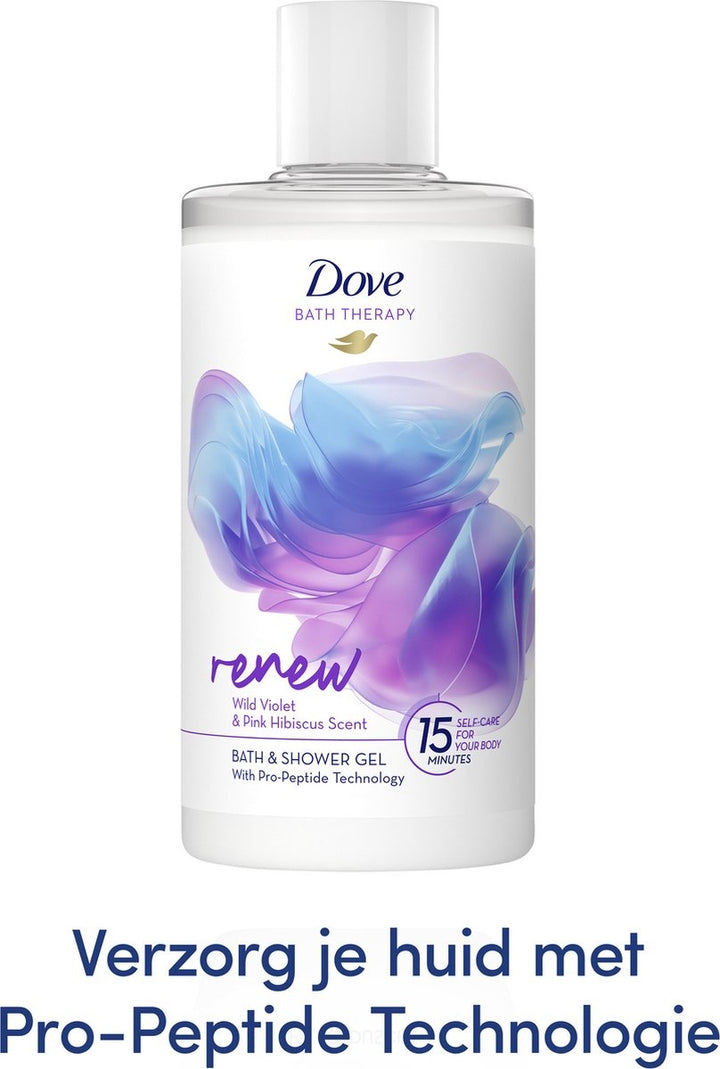 Dove Bath Therapy Renew – Badeschaum und Duschgel – 400 ml