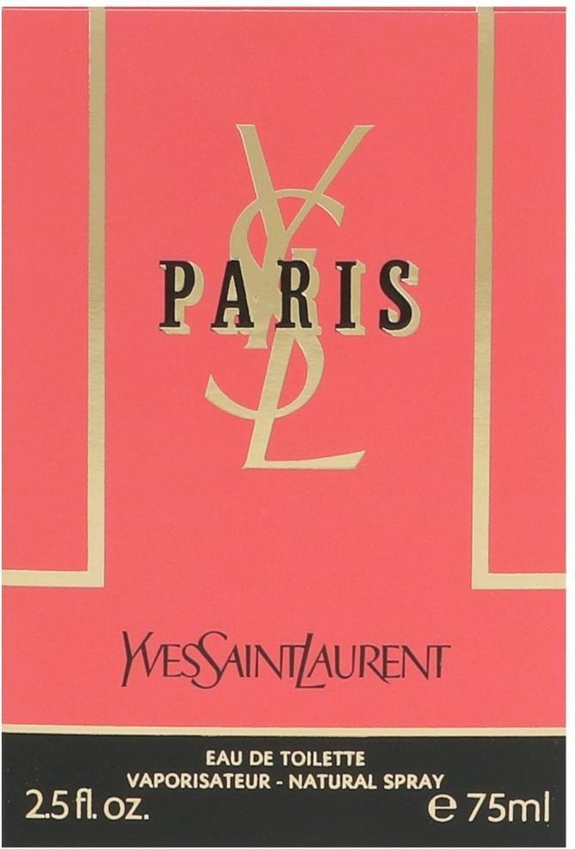 Yves Saint Laurent Paris 75 ml Eau de Toilette spray - Women's perfume - Packaging damaged