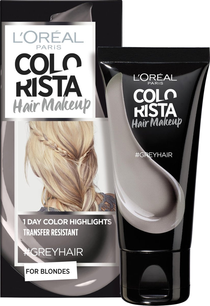 L'Oréal Paris Colorista Hair Makeup - Grey - Verpakking beschadigd