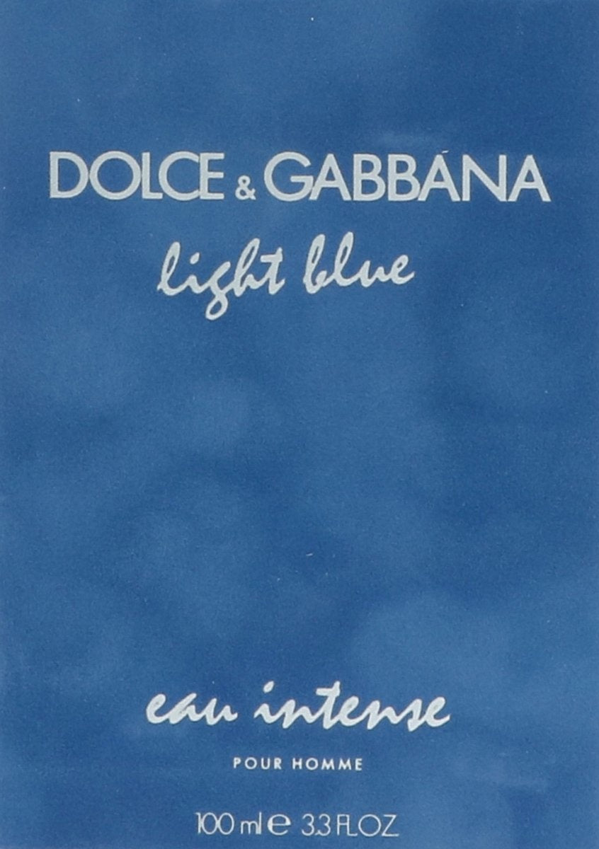 Dolce & Gabbana Light Blue Eau Intense 100 ml - Eau de Parfum - Herenparfum