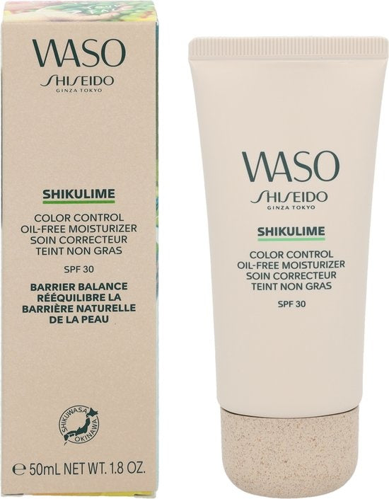 Shiseido Waso Shikulime Color Control Ölfreie Feuchtigkeitscreme – 50 ml – Tagescreme