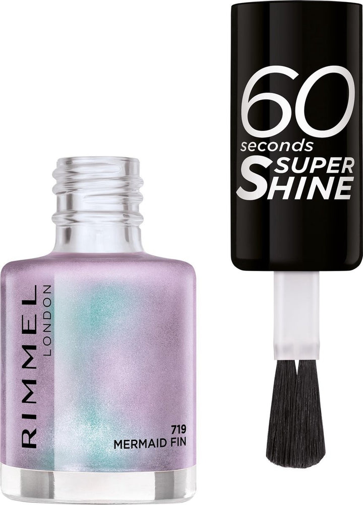 Rimmel London 60 Seconds Supershine Nagellack – 719 Mermaid Fin