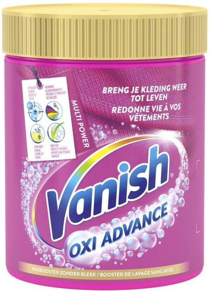 Vanish Oxi Advance Color Safe Wash Booster Pulver – 840 g