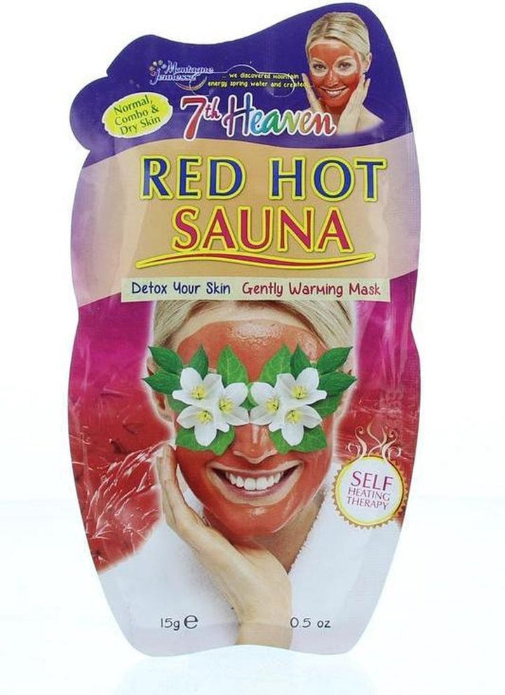 Montagne Jeunesse 7th Heaven Red Hot Earth Sauna-Gesichtsmaske