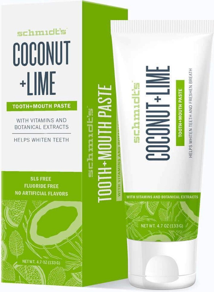 Schmidt's - Coconut + Lime - Tooth + Mouth paste -133g