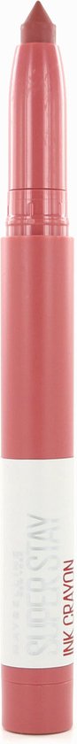 Maybelline SuperStay Ink Crayon Matter Lippenstift – 15 Lead the Way – Nude – 14 g