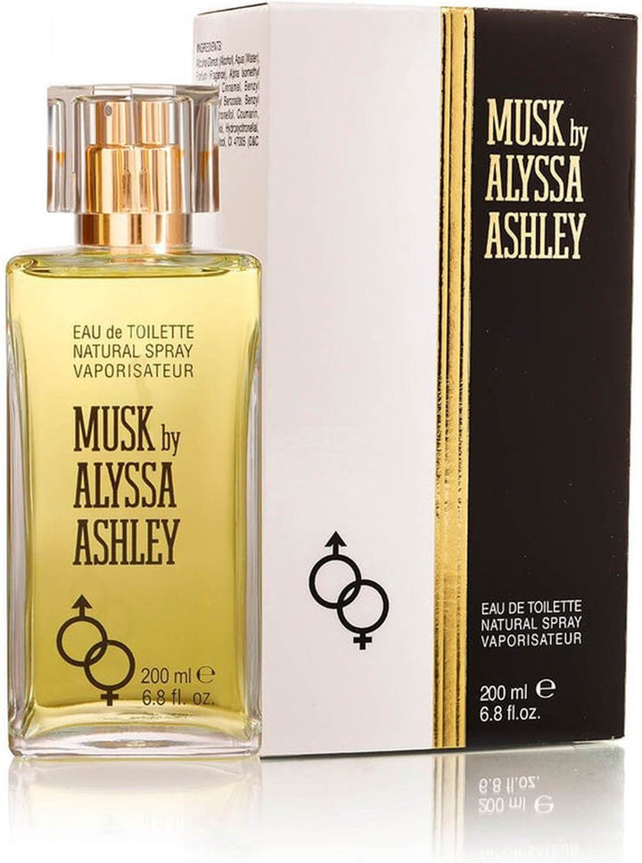 Alyssa Ashley Musk 200 ml – Eau de Toilette Unisex – Verpackung beschädigt