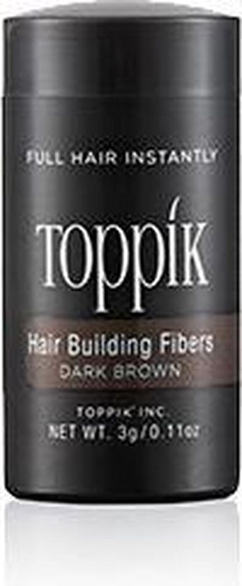 Toppik Hair Building Fibers Travel (3 Gramm) – Dunkelbraun