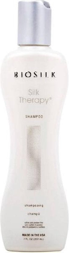 Biosilk Silk Therapy Shampoo-207 ml - Normale shampoo vrouwen - Voor Alle haartypes