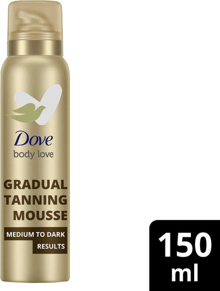 Dove Body Love Summer Revived Medium-Dark Self-tanning Body Mousse 150 ml