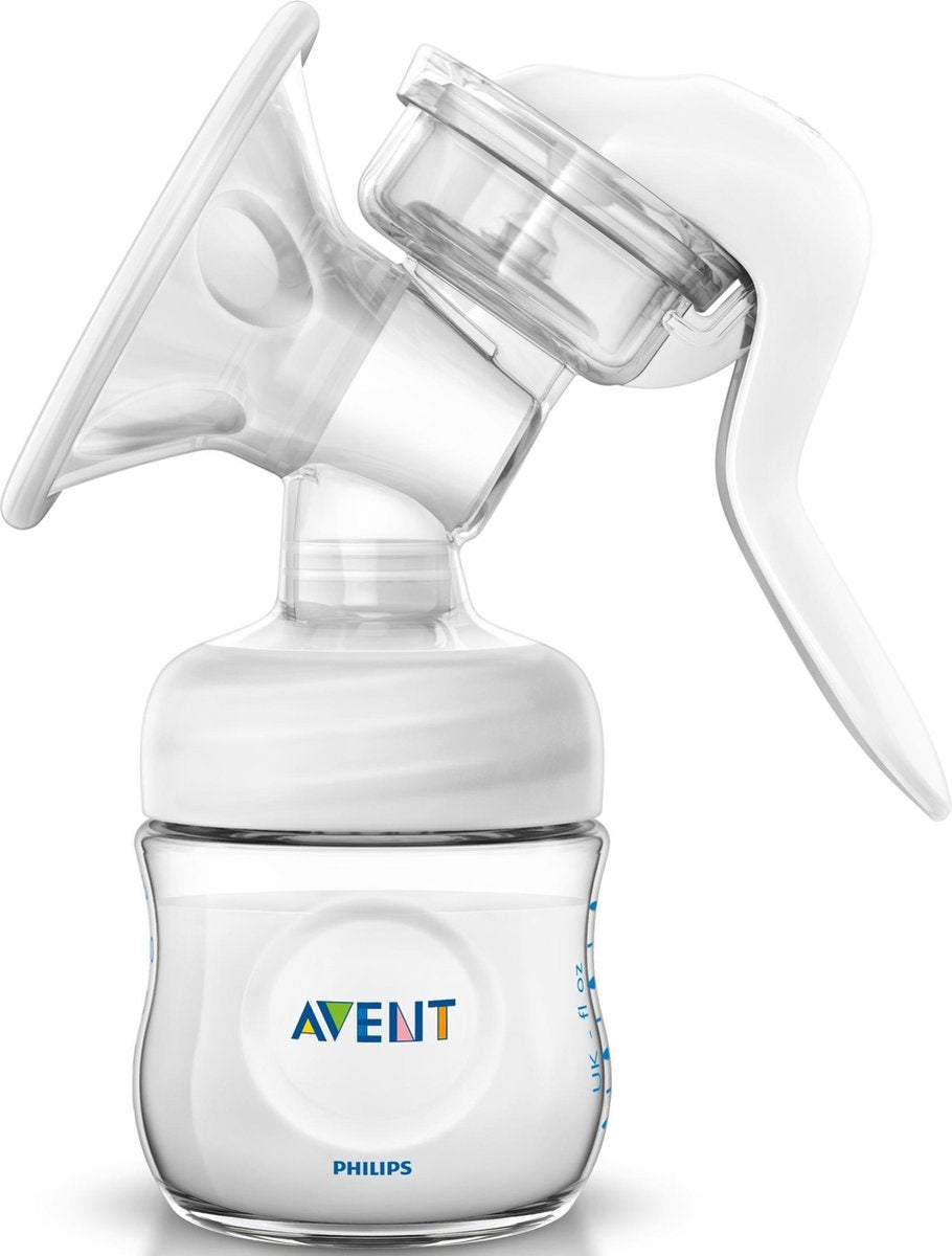 Philips Avent SCF330/20 Manual breast pump - with Philips Avent Natural baby bottle -125 ml